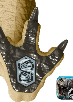 Mattel Jurassic World Rebirth Distortus Rex Rumble N Rampage Dinosaur Action Figure 22 Inch with 2 Attack Actions, Content-Accurate, Digital Play