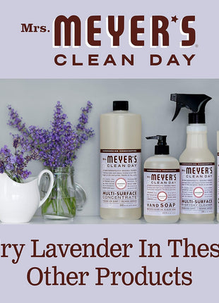 MRS. MEYER'S CLEAN DAY Hand Soap Refill, Lavender Scent, 33 Fl Oz Bottle