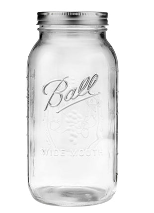 Ball 64 ounce Jar, Wide Mouth, Set of 2