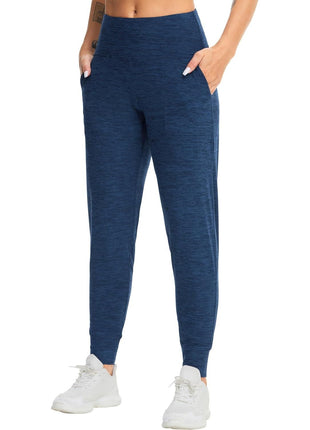 THE GYM PEOPLE Womens Joggers Pants with Pockets Athletic Leggings Tapered Lounge Pants for Workout, Yoga, Running, Training (Large, Black)