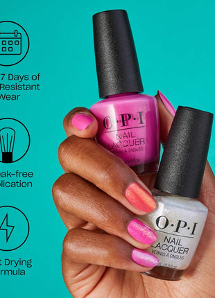 OPI Nail Lacquer Classic Nail Polish Colors | Nude & Brown Shades | Crème, Shimmer, and Glitter Chip Resistant Nail-Polish | Fast Drying, Streak-free Formula | 0.5 Fl Oz