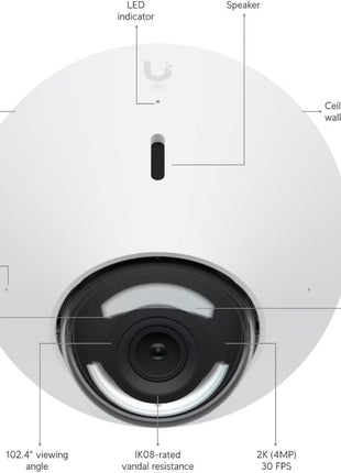 UBIQUITI UNIFI G5 Dome Security Camera