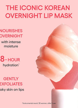 LANEIGE Lip Sleeping Mask: Korean Overnight Treatment For Dry Lips | Hydrating & Nourishing Overnight Lip Treatment Mask with Vitamin C, Shea & Murumuru Seed Butter