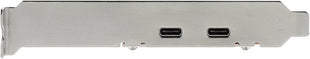 2-port 10Gbps USB C PCIe Card - USB 3.1 Gen 2 Type-C PCI Express Host Controller Add-On Card - Expansion Card - USB 3.2 Gen 2x1 PCIe Adapter 15W/port - Windows, macOS, Linux