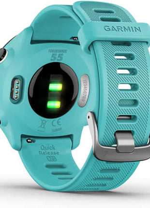 Garmin Forerunner 55, GPS Running Watch with Daily Suggested Workouts, Up to 2 Weeks of Battery Life, Aqua