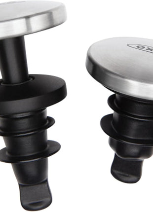 OXO SteeL Leakproof Expanding Wine Stopper (2 Pack)