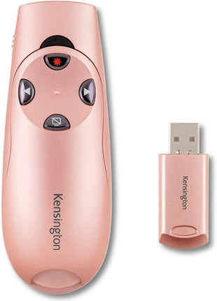 Kensington Presenter ExpertTM Wireless with Red Laser - Rose Gold (K75772WW)