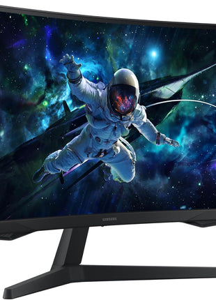 Samsung 32" Odyssey (G55C) Series QHD 1000R Curved Gaming Monitor, | 165Hz, 1ms(MPRT), HDR10, AMD Radeon FreeSync, Eye Care, Glare Free, Sharp Resolution (LS32CG550ENXZA)