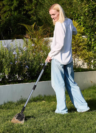 Yocada Snow Shovel ice Scraper Tool 66.3 inch Tall Long Handle Heavy Duty Snow Ice Remover Scraper Weed Removal Tool for Driveway Walkway Road Outdoor Garden Lawn