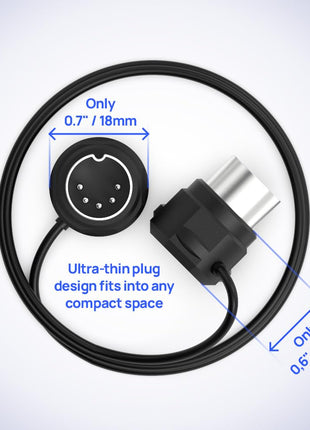 CME MIDI Cable 4-Pack - 1FT / 30cm, 5-pin DIN, Low-Profile - Mirrored 45-Degree Angled Ultra-Thin Plugs for Compact Spaces - Ideal for MIDI Interface, Pedalboard, Keyboard