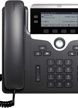 Cisco CP-7841-K9= 7800 Series Voip Phone (Power Supply Not Included), Black