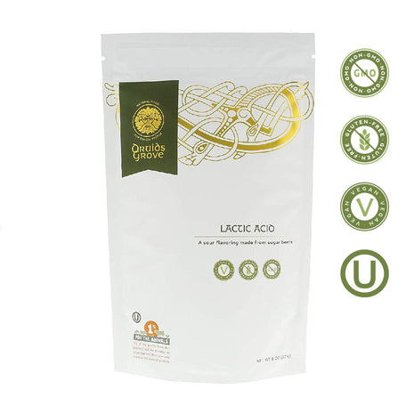 Druids Grove Lactic Acid Vegan ? Non-GMO Gluten-Free OU Kosher Certified - 8 oz.