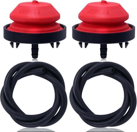 Hipa 2 Pack 951-10888A 570682A Primer Bulb Fits for Craftsman MTD Cub Cadet Troy Bilt Yard Machine Snow Blower 951-10639A 951-10888B 751-10888 Primer Bulb Assembly for Tecumseh HMSK100 HMSK105 HMSK110