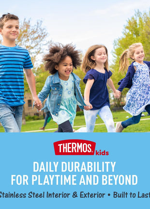 THERMOS FUNTAINER Water Bottle with Straw, 12oz, Spider-Man | Kids Stainless Steel Insulated Water Bottle, Keeps Drinks Cold Longer for School & Play, BPA-Free