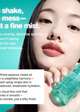 Anua PDRN Collagen Glow Facial Serum Spray, Hydrating Face Mist, Hyaluronic Acid, dewy glass finish, All Skin Types, Instant Plumping Hydration, Firming Care, Korean Skincare, 3.38 fl oz