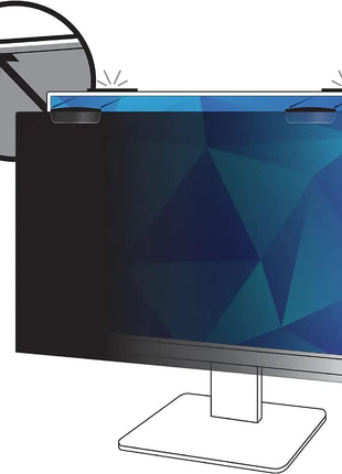 3M Privacy Filter for 27in Full Screen Monitor with 3M COMPLY Magnetic Attach (16:9 aspect ratio)