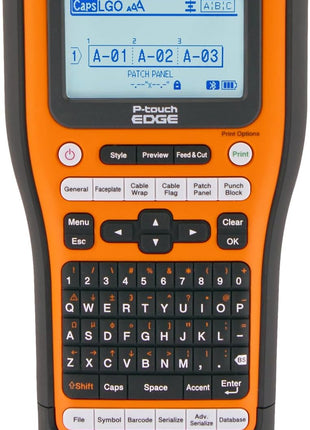 Brother PT-E560BTVP P-Touch Edge Handheld Industrial Label Printer with Bluetooth and Dual auto-Cutter (up to 24mm Labels)