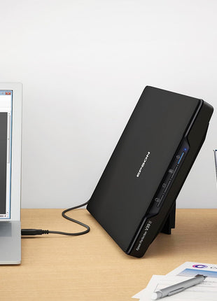 Epson Perfection V39 II Flatbed Photo Scanner 4800 dpi Optical Resolution | 4800 dpi Optical Resolution Image Scanning High-Rise Removable Lid Scan to Cloud and USB Power Black