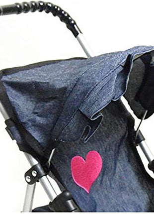 My First Doll Stroller Denim for Baby Doll