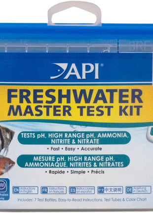 API FRESHWATER MASTER TEST KIT 800-Test Freshwater Aquarium Water Master Test Kit, White, Single, Multi-colored