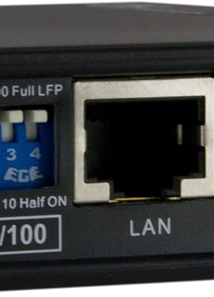 StarTech.com Multimode (MM) SC Fiber Media Converter for 10/100Mbps Network - Ethernet to SC MM Fiber Media Converter - 2 km / 1.2 m, TAA (MCM110SC2)