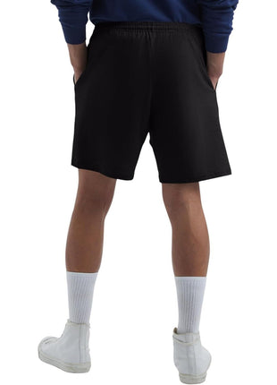 Hanes Mens Jersey Cotton With Pocket Workout-and-training-shorts, Black, Large US