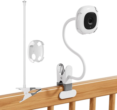 Flexible Twist Clip Holder for Nanit Pro Smart Baby Monitor,Flexible Twist Monitor Bracket for Nanit Pro Smart BabyMonitor,No Drilling Required