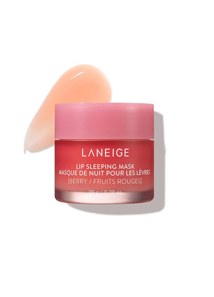 LANEIGE Lip Sleeping Mask: Korean Overnight Treatment For Dry Lips | Hydrating & Nourishing Overnight Lip Treatment Mask with Vitamin C, Shea & Murumuru Seed Butter