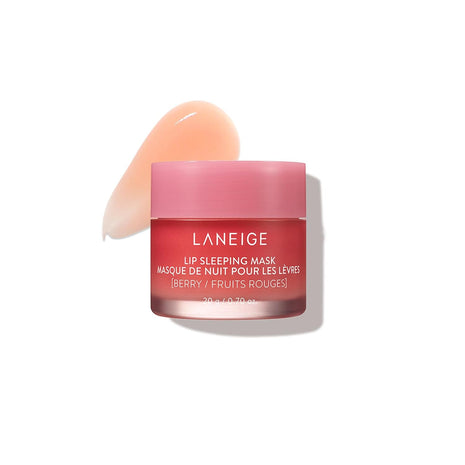 LANEIGE Lip Sleeping Mask: Korean Overnight Treatment For Dry Lips | Hydrating & Nourishing Overnight Lip Treatment Mask with Vitamin C, Shea & Murumuru Seed Butter
