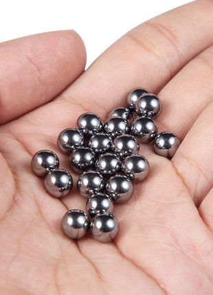Breezliy 304 Stainless Steel Ball 620Pcs 1-8mm Metric Precision Assorted Loose Bicycle Bearing Steel Ball Assortment Kit(12 Sizes)