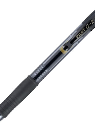 PILOT G2 Pens, 0.7mm, Black Ink, 12-Pack