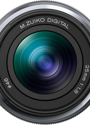 OM SYSTEM Olympus M.Zuiko Digital 25mm F1.8 II for Micro Four Thirds System Camera, Weather Proof, Compact Design, Beautiful Bokeh, Bright | Weather Proof, Compact Design, Beautiful Bokeh