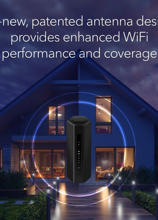 NETGEAR Nighthawk Tri-Band WiFi 7 Router (RS280S) - Router Only, BE9200 Wireless Speed (up to 9.2 Gbps) - Covers up to 2,500 sq. ft. - 2.5 Gig Internet Port ??1-Year Armor & Free Expert Help