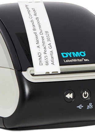 DYMO LabelWriter 5XL Label Printer, Automatic Label Recognition, Prints Extra-Wide Shipping Labels (UPS, FedEx, USPS) from Amazon, Ebay, Etsy, Poshmark, and More, Perfect for Ecommerce Sellers