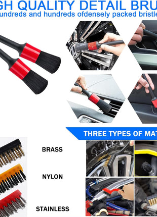 Car Wash Detailing Kit, Car Washing Kit with Foam Gun, Car Wash Brush | Car Wash Kit High-Pressure Foam Spray, Car Cleaning Bucket,Towels Tire Brush Car Washing Kit Is Complete Car Care Tools