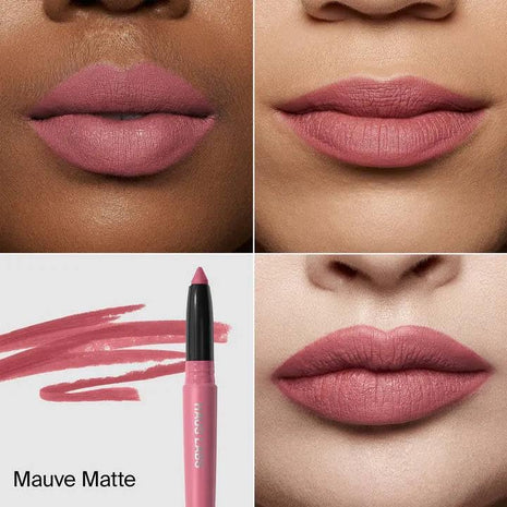 HAUS LABS BY LADY GAGA Le Monster Lip Crayon Mauve Matte & ENTEL Aloe vera Sheet Masque (BONUS)