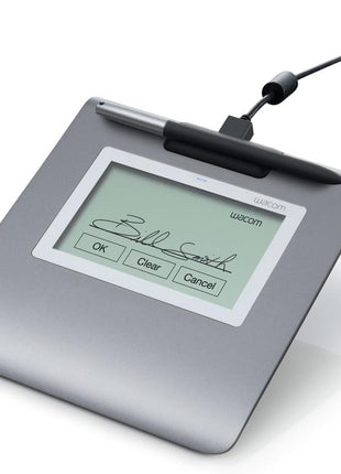 Wacom 4.5-Inch LCD USB 2.0 Electromagnetic Signature Pad, Silver (STU-430) STU430