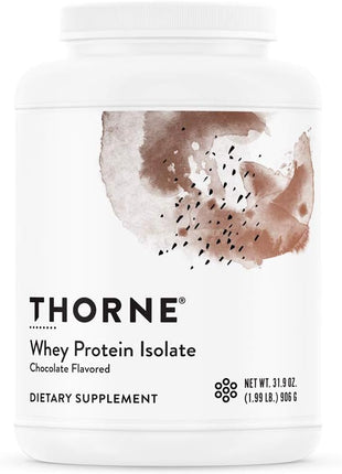 THORNE - Whey Protein Isolate Bundle - Chocolate & Vanilla Flavors