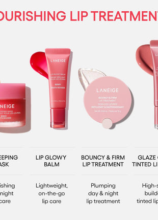 LANEIGE Glaze Craze Tinted Lip Serum: Hydrating, Lip Barrier-Boosting, Softening Lip Serum Treatment for Glossy & Buildable Shine, Nourished Lips with Plumping Polypeptides | Korean Skin Care