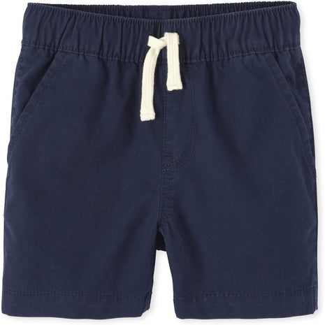 The Children's Place Baby Boys And Toddler Boys Pull on Jogger Shorts,Fin Gray/Flax/Tidal 3 Pack,5T