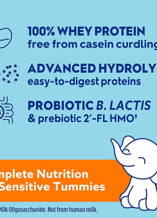 Good Start | Dr. Brown's Gentle Pro, Baby Formula Powder for Sensitive Tummies, Easy Digestion & Softer Poops, Formula with Probiotics, DHA, Allergen Lactose, Milk, Soy,Tree Nuts,Non-GMO,32 OZ, 1 Pack