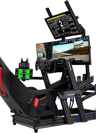 Next Level Racing F- GT Elite Direct Mount Overhead Monitor Add-On- Carbon Grey, Black