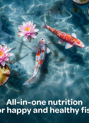 Kaytee Koi's Choice Koi Floating Fish Food, For Koi, Goldfish and Pond Fish, 10 pounds