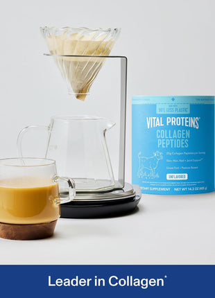 Vital Proteins Collagen Peptides Powder, Unflavored, 14.3oz | Grass-Fed Collagen Peptides, Supports Hair Skin & Nails, Bones & Joints, 20 Servings