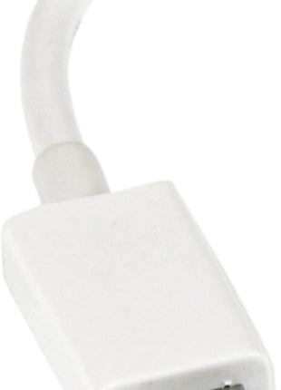 StarTech 5in Micro-USB to USB-A OTG Host Adapter M/F White (UUSBOTGW) | Micro-USB Male to USB-A Female, On-The-Go host adapter, Cable, Braided shielding, All-white construction, PVC