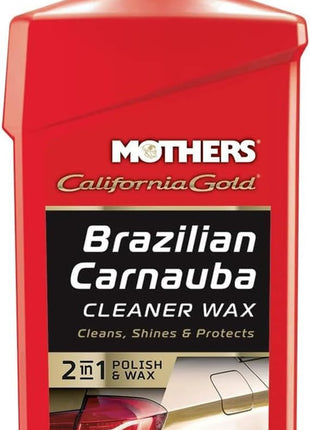 Mothers California Gold Brazilian Carnauba Cleaner Wax, 16 oz. (05701)