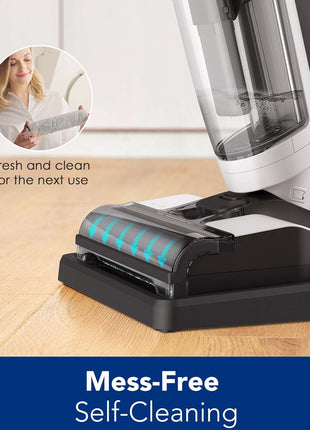 Tineco Floor ONE i5 Stretch Wet Dry Vacuum Cleaner, Vacuum & Mop in One Step, 20kpa Powerful Suction, 180° Lay-Flat Design, Anti-Tangle Design, Dual-Sided Edge Cleaning, Up to 30* Minutes Runtime