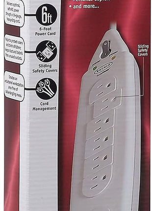 F9H70006 - Belkin 7-SOCKET Office Series Surge Protector with 6 Cord Receptacles: 7 X Nema 5-15R - 885 J