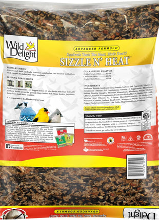 Wild Delight Sizzle N' Heat Bird Food, 5 lb (372050)