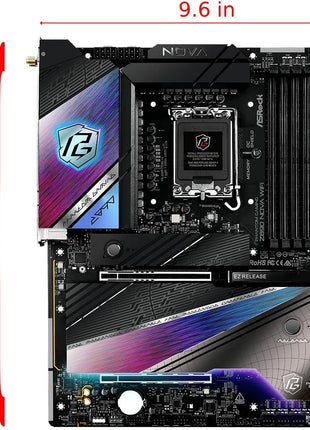 ASRock Intel Core Ultra Z890 Nova WiFi 7 Phantom Gaming ATX Motherboard Thunderbolt LGA1851 RL-ILM DDR5 9200 MHZ 256 GB